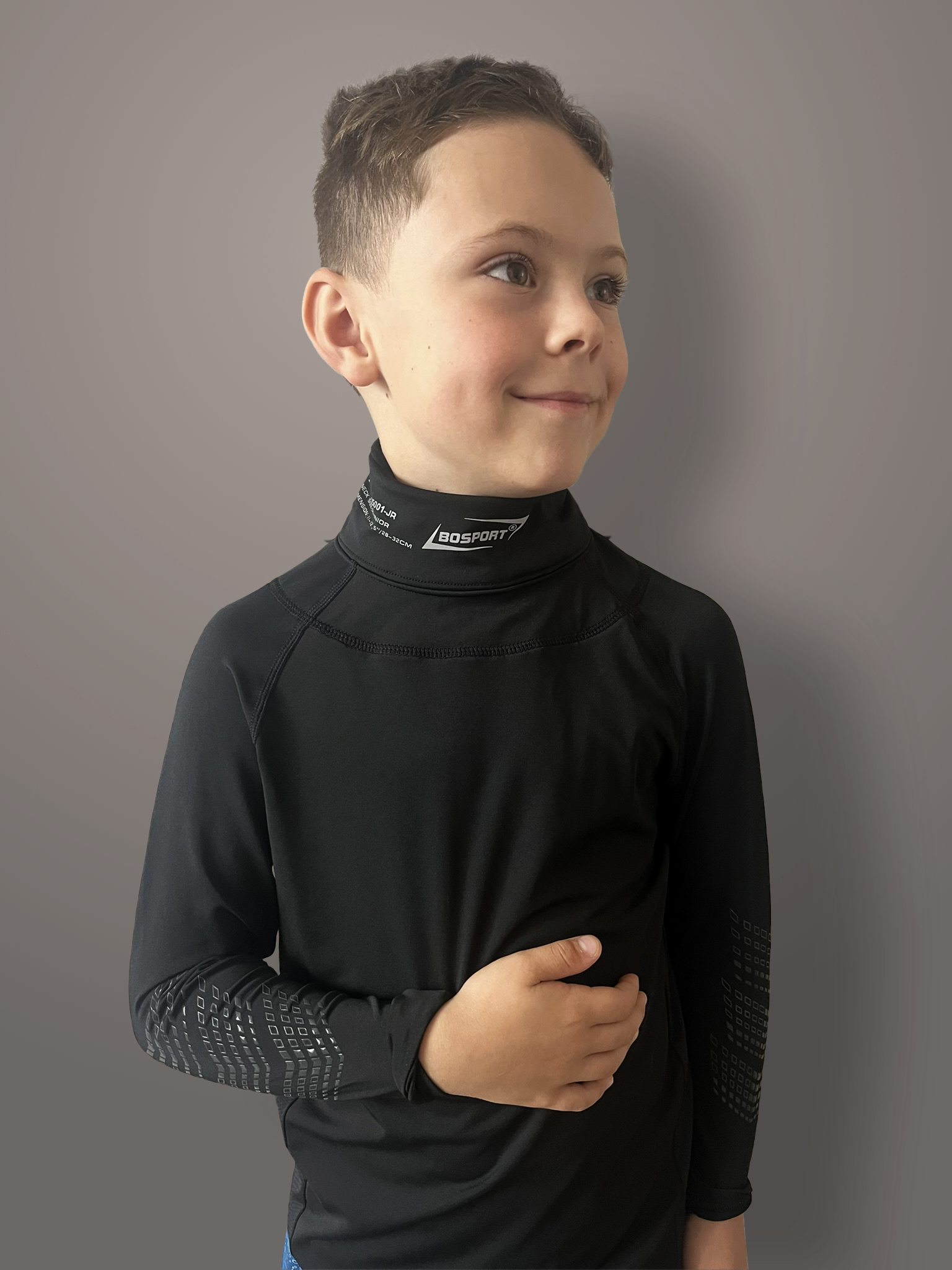 Shirt BOSPORT kevlar neck protector - detail